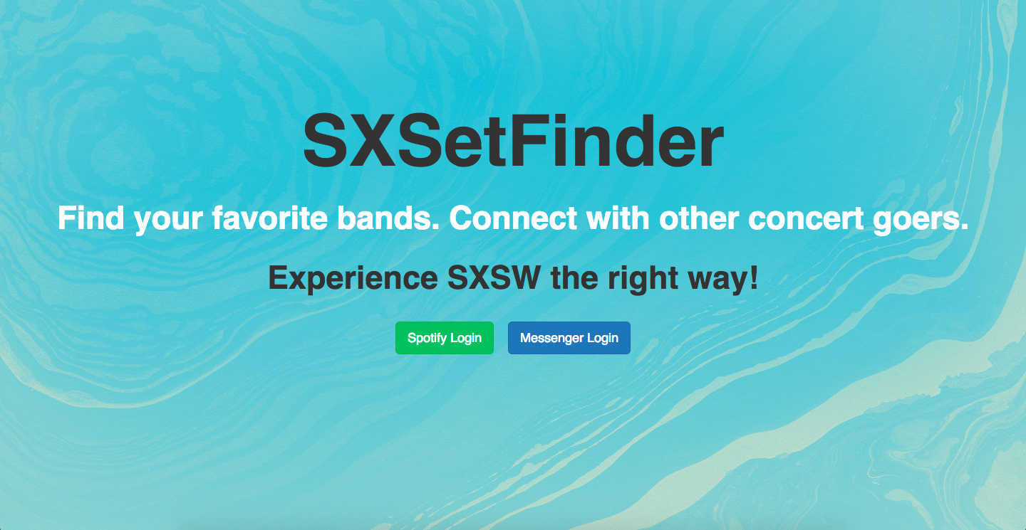 SXSetList (2018 SXSW Hackathon Winner)